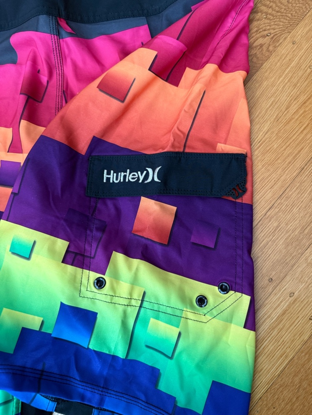 Hurley Phantom Geo Gradient Boardshorts - Rainbow - Picture 4 of 5